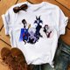 thumbnail image 2 of Camiseta de princesa de villano de Disney para mujer, camiseta gráfica de villano de dibujos animados Kawaii, camiseta Unisex, camiseta de Anime Harajuku para mujer, 2 of 5