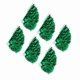 thumbnail image 2 of Pompons légers pour pom-pom girl, accessoires de danse, de fête et de sport (vert), 2 of 4