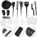 thumbnail image 2 of 1 Set Hair Color Mixing Kit Hair Dye Kit Hair Dye Bowls Brushes Ears Covers, 2 of 4