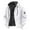 a-White25976, variant on VNKIDY Men's Coat Autumn Winter Letter Embroidery Canvas Hooded Jacket With Plush Liner Long Sleeve Zipper Casual Warm Style Coat For Casual Daily Streetwear Activities Cozy Outerwear