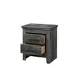 thumbnail image 4 of ACME Table de Chevet Vidalia en Chêne Gris Rustique, 4 of 5