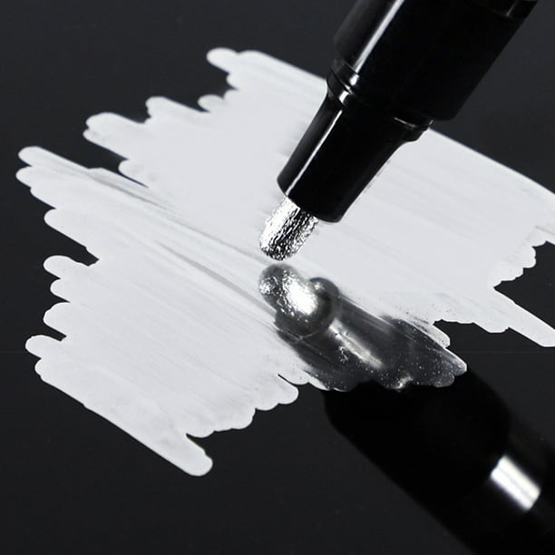 3pcs Liquid Chrome Marker Mirror Liquid Chrome Paint Pen Set Metallic  Marking Markers Pen Diy Art Craft Highlight Pen