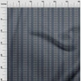 thumbnail image 2 of oneOone Silk Tabby Fabric Leaves & Swirl Block Printed Fabric 1 Yard 42 Inch Wide, 2 of 4