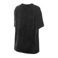 thumbnail image 3 of Women's New Era  Black New York Knicks Throwback Mineral Wash Oversized T-Shirt, 3 of 5