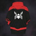 thumbnail image 4 of Hero Hoodies Pullover Spider Pattern Sweatshirts Superhero Long Sleeve Shirts with Pocket Casual Tops for Winter Black XL, 4 of 4