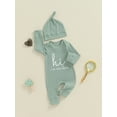 thumbnail image 5 of Hirigin Newborn Baby Boy Girl Clothes Hi I'm New Here Coming Home From Hospital Outfits Gender Neutral One Piece Romper, 5 of 8