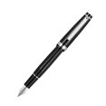 thumbnail image 2 of harmtty 0.5mm Nib Pocket Size Fountain Pen Ink Bladder Absorption 2 in 1 Business Writing Pen Office Supplies,Black, 2 of 8