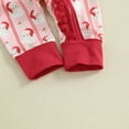 thumbnail image 6 of Gelikeya Christmas Baby Clothes for Boys Girls Long Sleeve Santa Reindeer Outfit Rompers Bodysuit Christmas Clothes (A04 Pink, 0-3 Months), 6 of 8