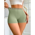 thumbnail image 6 of MEICHEN Women's High Waisted Boxer Briefs with Letter Pactwork Solid Fashionable Casual No Show Underwear Summer Clothing Fall Fashion Essentials, 6 of 8