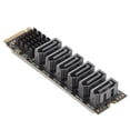 thumbnail image 2 of M.2 To SATA3.0 Adapter Card, M.2 PCIE To  Adapter Card Stable Performance  For Desktop, 2 of 8