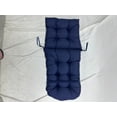 thumbnail image 5 of JIAN YA NA Adirondack Rocking Chair Cushion, High Back Patio Chair Cushions, Water Resistant Outdoor Furniture Seat Pads with Ties (43x19x3 Inch, Navy Blue), 5 of 13