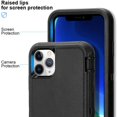 thumbnail image 4 of Case for iPhone 11 Pro Max (6.5'' Display), Rugged Durable Defender Heavy Duty 3 in 1 Shockproof Full Body Protective Cover Phone Case for Apple iPhone 11 ProMax (Black), 4 of 7