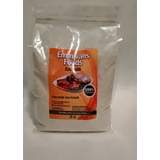 Emmivansfoods Elubo Dudu Flour Amala  100% Yam Flour , 4lb