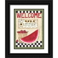 thumbnail image 1 of Shamp, Cindy 11x14 Black Ornate Wood Framed with Double Matting Museum Art Print Titled - Welcome Summer, 1 of 4