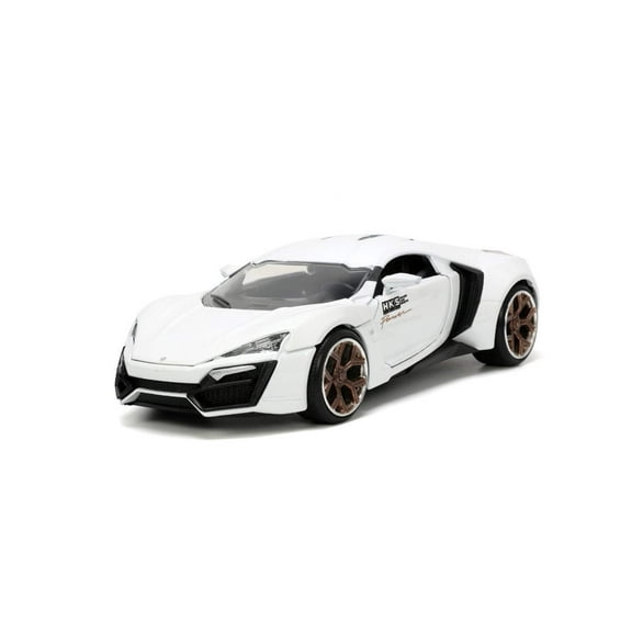 Hyper-Spec 1:24 W Motors Lykan Hypersport Die-cast Car White, Toys for Kids and Adults