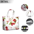 thumbnail image 5 of Sac Fourre-Tout de Voyage Léger avec Imprimés de Fruits Rouges Sucrés pour les Amateurs de Cerises, Sac de Week-End Grande Capacité avec Motifs Roses Mignons Illustration Artistique, 5 of 5