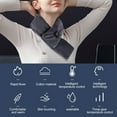 thumbnail image 4 of Unisex Electric USB Heating Scarf Massage Heated Neck Wrap with Power bank 80cm Length, 4 of 4