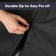 thumbnail image 4 of SUNCREAT Lawn Egg Chair Cover, Patio Furniture Cover for Indoor Outdoor Lounger, Black, 4 of 7