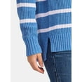 thumbnail image 4 of Time and Tru Women's Chenille Sweater with Long Sleeves, Midweight, Sizes XS-XXXL, 4 of 5