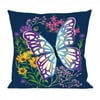 Evergreen Butterfly Meadow Interchangeable Pillow Cover Durable and Well Made Home and Garden Dcor For Lawn Patio Yard