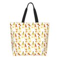 thumbnail image 1 of Balery Beer Bottles Bolsa Tote Estilo Estético con Cremalleras, Bolsa de Hombro, Bolsa de Compras Grande y Plegable, 1 of 8
