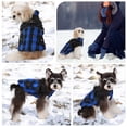 thumbnail image 4 of Pet Dog Jacket With Harness Reflective Comfortable Windproof With zipper XS-XXL For Small Medium Large Dogs, 4 of 7