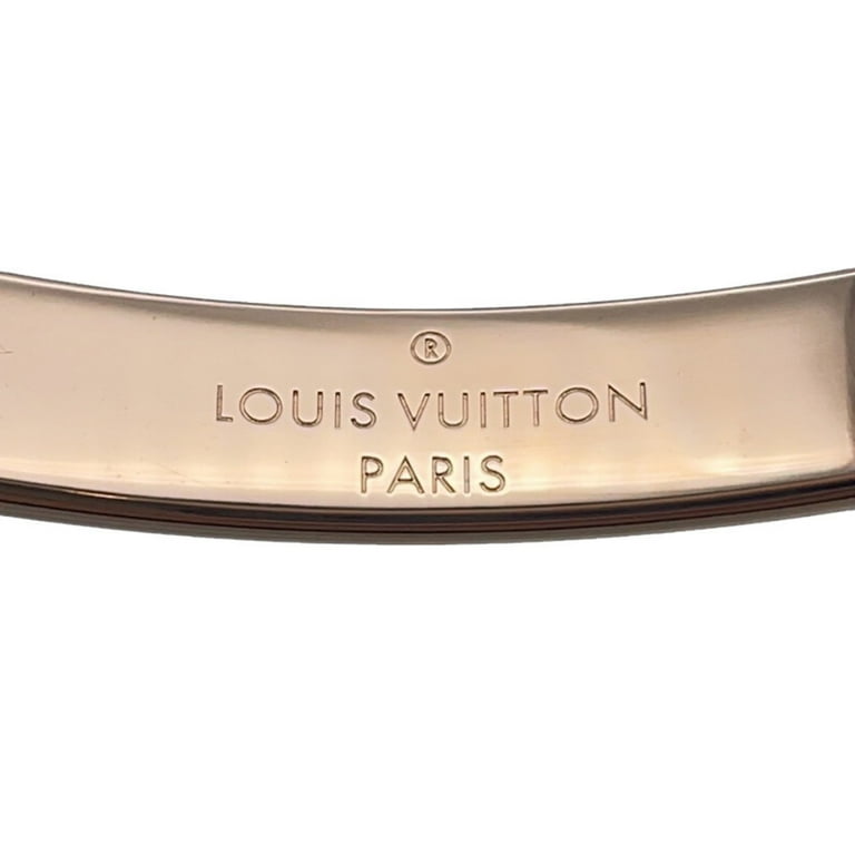 Pre-Owned Louis Vuitton Bracelet Cuff Nanogram Size S M00253 LOUIS