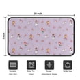 thumbnail image 5 of Pastel Princess Castle Pattern Door Rugs,Washable Non Slip Door Mats Indoor,Decorative Door Mats,Entry Mat Indoor for Entrance,Bedroom,Kitchen,Bathroom,30"x17", 5 of 6