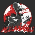 thumbnail image 2 of Men's The Simpsons Godzilla Homer Red Moon Graphic Tee Charcoal Medium, 2 of 5