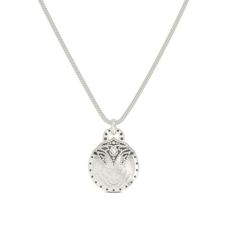 Alexa Bliss Pendant Necklace In Sterling Silver Design by BIXLER