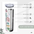 thumbnail image 4 of Mom''s Daily Affirmations Tumbler With Straw and Lid - Insulated Stainless Steel 20oz Travel Mug - Perfect for Mom''s Day, Birthday or Christmas Gifts, 4 of 6