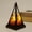 A1, variant on Halloween Lanterns Decoration,Retro Hanging Lamp Halloween Pumpkins Flameless Candle Holder Triangular Lantern for Home Indoor Outdoor Party Supplies