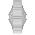 thumbnail image 3 of Reloj Timex Classic Digital de acero inoxidable plateado, 3 of 3