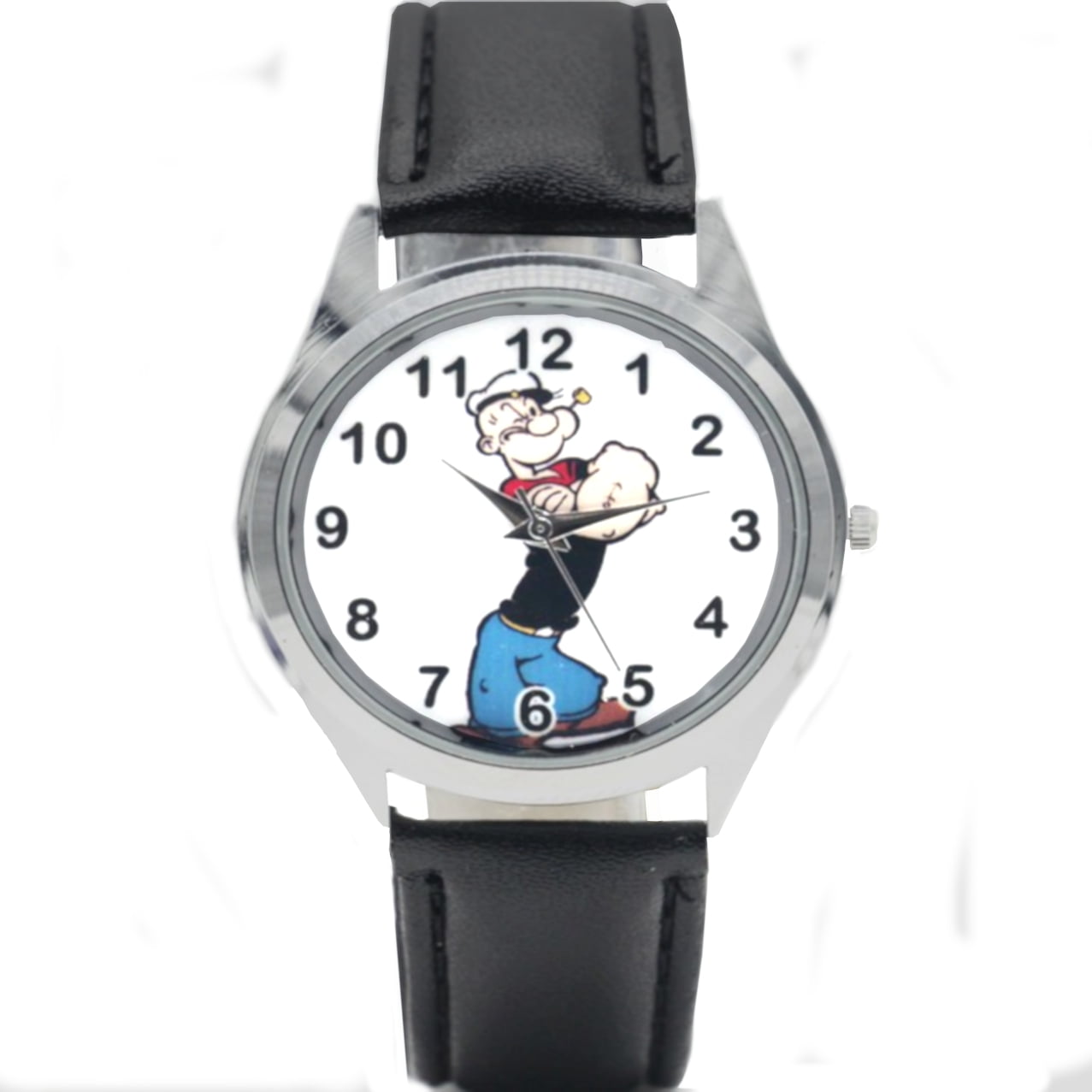 Rowena J Popeye the Sailor Classic Cartoon Character Popeye the Sailor Man Watch, Watch412
