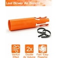 thumbnail image 2 of Leaf Blower Air Booster - Turbo Booster Leaf Blower Attachment Designed Based on Venturi Effect, The 2nd Gen Airflow Amplifier - Doubling up The Amount of Air of Your Leaf Blowers (2 Pack), 2 of 7