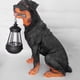 thumbnail image 4 of Adorno de jardín vívido, luz LED solar impermeable, decoración rústica decorativa para jardín. Rottweiler, 4 of 7