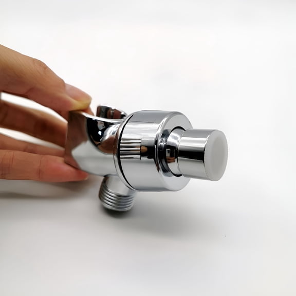 HIBIBUD 100% Metal Shower Arm Mount,Adjustable Handheld Shower Head Bracket Holder,Shower arm Adapter,Universal Mount