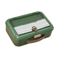 thumbnail image 1 of Caja de Almacenamiento de documentos perfecl organizador de archivos portátil gran capacidad verde Estuche para documentos, 1 of 7