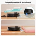 thumbnail image 3 of Lefant M2 Plus LiDAR Navigation Robot Vacuum and Mop, 7000Pa Suction, Multi-Floor Mapping, Self-Emptying and Filling, Robot Vacuum for Floors Pet Hair, 3 of 11