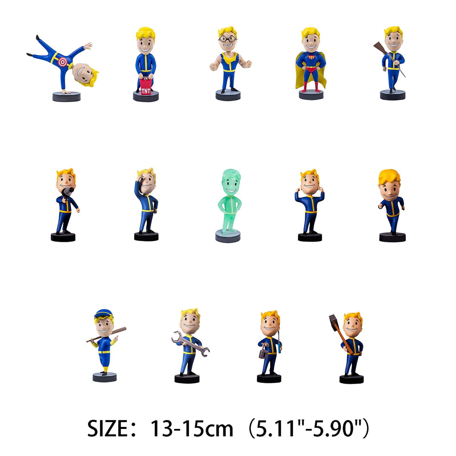 Fallout Vault Boy Figures - 5.9