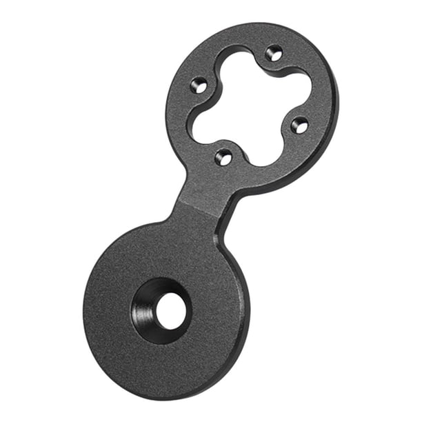 Soporte de computadora para bicicleta, soporte para manillar, tapa para auriculares, para Gopro, negro