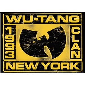 WU-TANG CLAN - NEW YORK, Licensed Original Artwork, Refrigerator MAGNET, 2.5