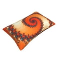 thumbnail image 3 of Balery Orange Rotating Pillow Covers,Bed Pilowcases,Reversible Plush Throw Pillow Covers End Pillow Encasement,Pillow Case - 14"X20", 3 of 9