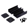 thumbnail image 1 of Aluminum PCB Instrument Box Enclosure Electronic Cooling Case DIY 50x25x25mm, 1 of 3