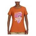 thumbnail image 2 of Wild Bobby Shore Surfer Betty Boop Betty Boop Womens T-Shirt, Orange, 3X-Large, 2 of 5