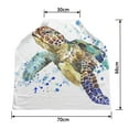 thumbnail image 2 of PKQWTM Sea Turtle Splash Nursing Cover Baby Breastfeeding Infant Feeding Cover Baby Car Seat Cover, 2 of 2