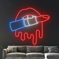 thumbnail image 4 of Handmadetneonsign Lipstick Makeup Artist Neon Sign, Cosmetics Neon Light, Beauty Product Led Sign, 4 of 5