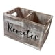 thumbnail image 4 of Soporte para control remoto, caja de almacenamiento de medios, organizador de escritorio, organizador remoto para el hogar Afligido, 4 of 9