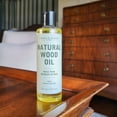 thumbnail image 3 of CARON & DOUCET - Natural Wood Conditioning Oil - 100% Plant Based Wood Conditioning and Polishing Oil - Orange Scented - Suitable for Natural Wood Furniture (8oz), 3 of 4