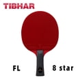 thumbnail image 1 of TIBHAR Table Tennis Racket Pimples-in Ping Pong Rackets Hight Quality Blade 6/7/8/9 Stars With Bag 8 star FL handle, 1 of 6